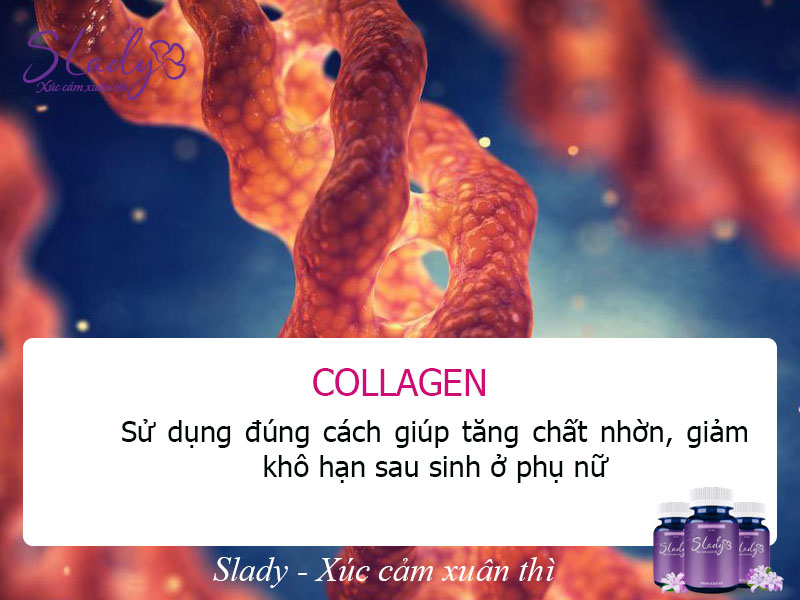 Phụ nữ sau sinh dùng collagen có thể cải thiện được tình trạng khô hạn sau sinh