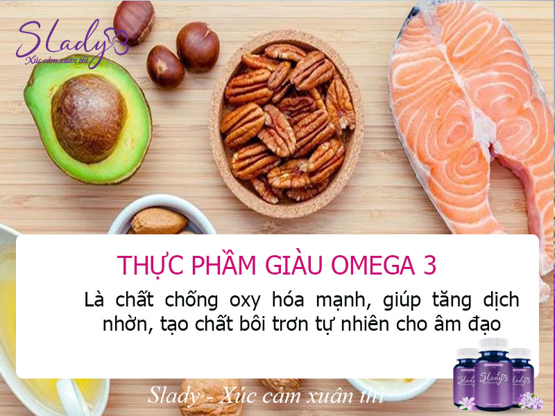 Thực phẩm giàu omega-3 rất tốt cho mẹ bị khô hạn sau sinh